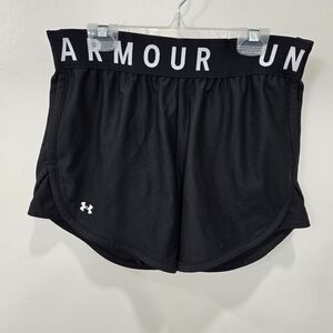 Under Armour Women's Black Athletic Shorts Size S